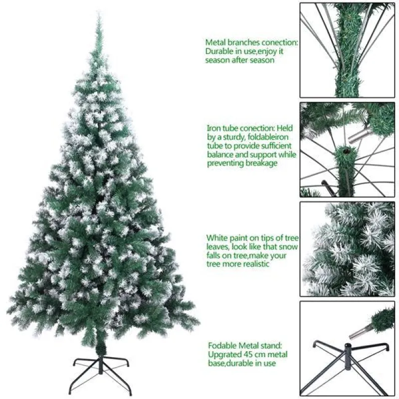 7FT Christmas Tree with Snow