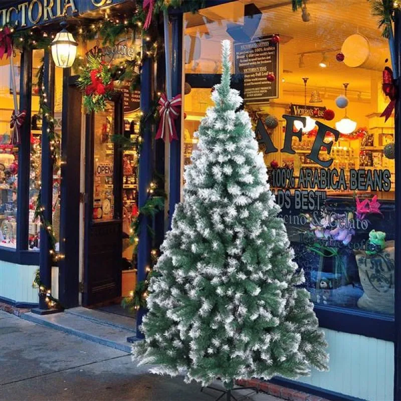 7FT Christmas Tree with Snow