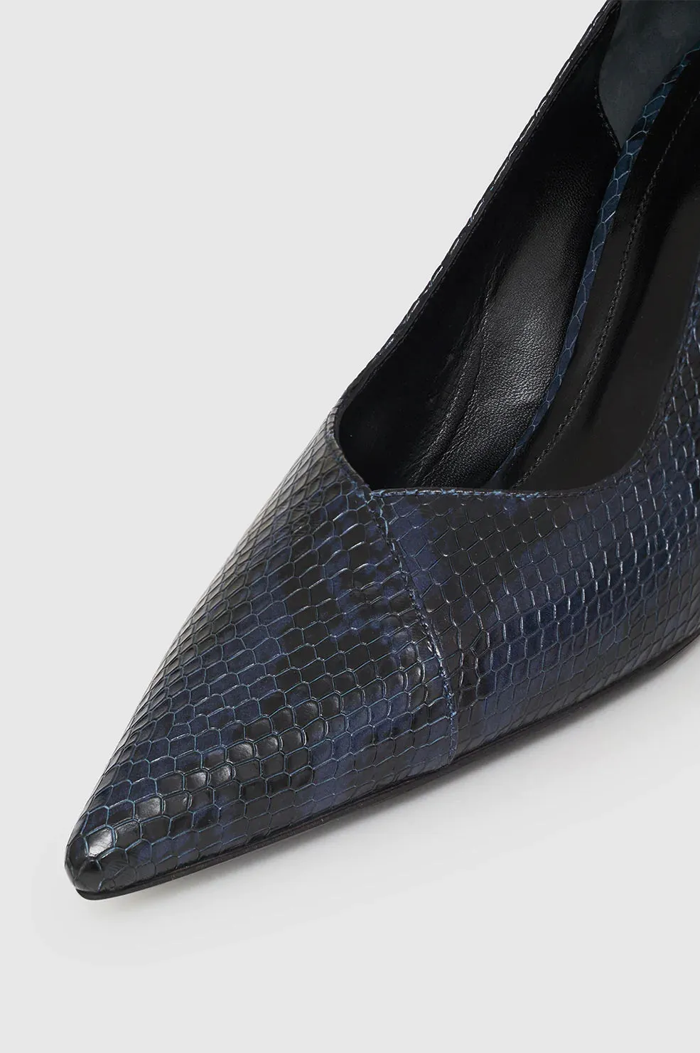 AB Devon Pumps - Blue Snake