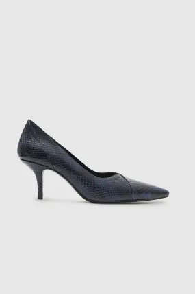 AB Devon Pumps - Blue Snake