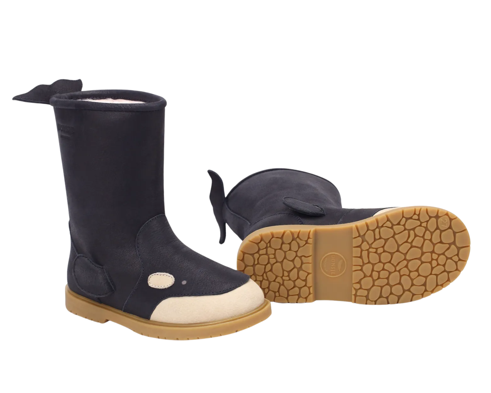 Agus | Orca | Black Leather