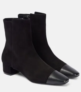Aquazzura French Flirt suede booties Aquazzura French Flirt suede booties