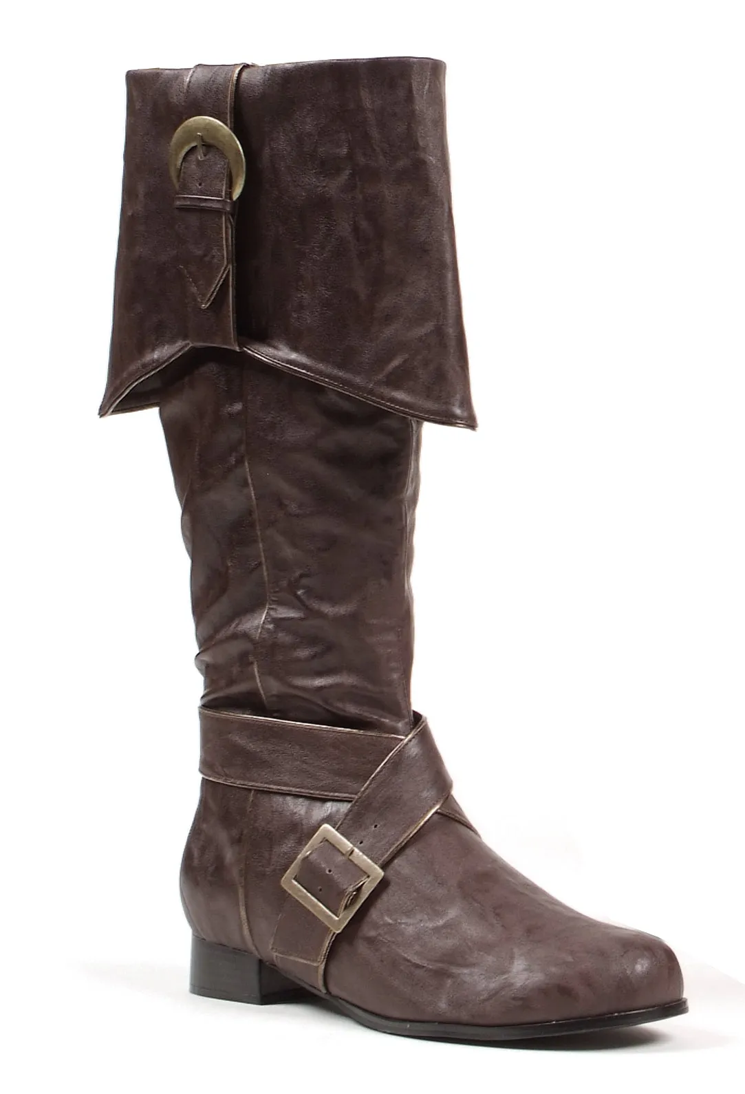 Brown Knee High Men's Boots Large