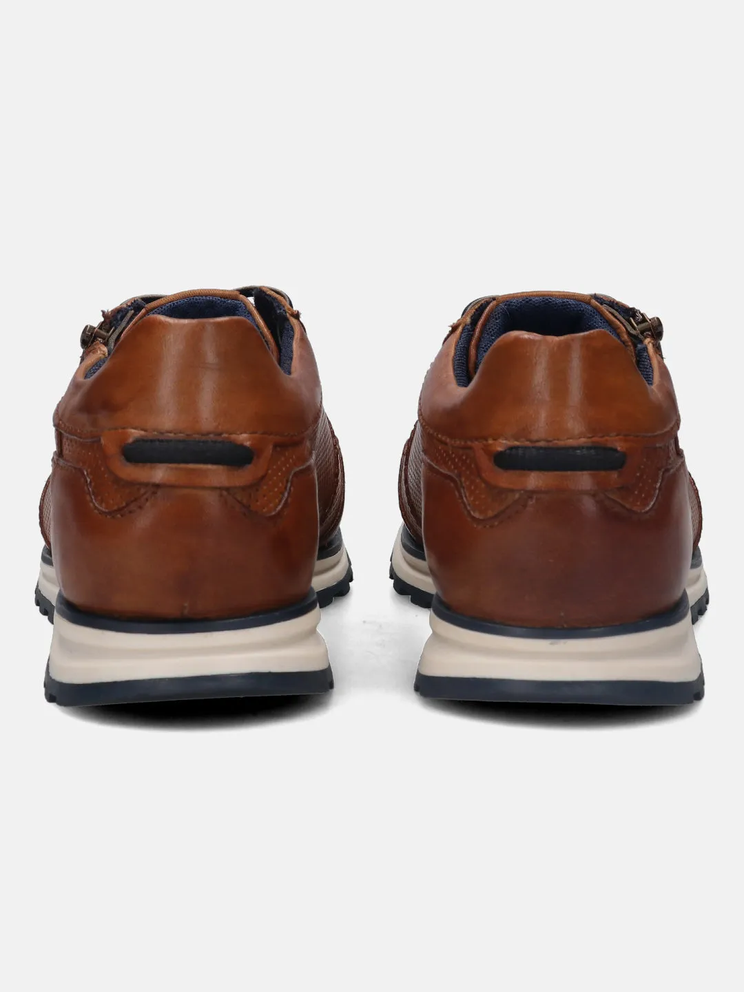 bugatti Cognac Casual Shoes