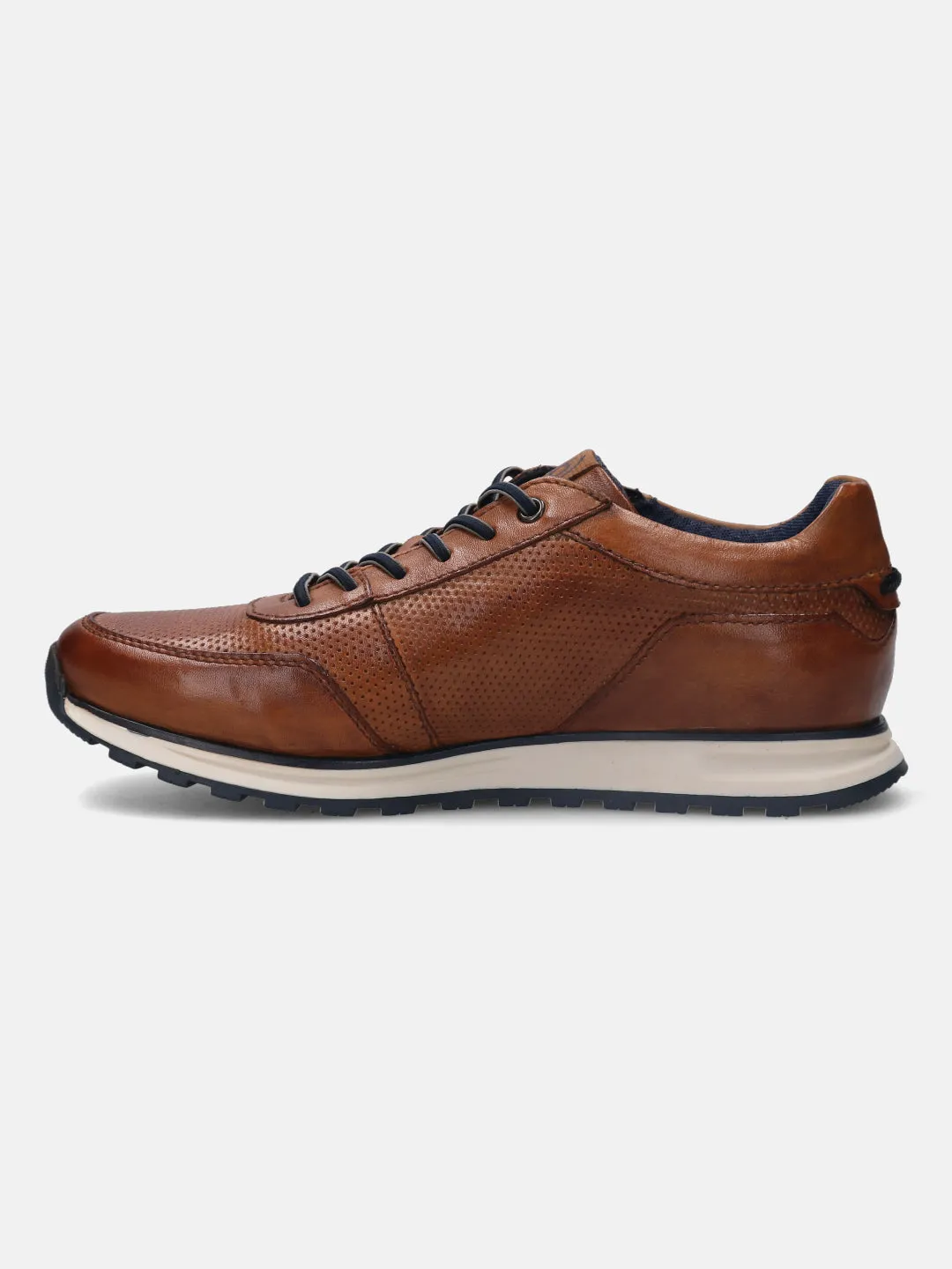 bugatti Cognac Casual Shoes