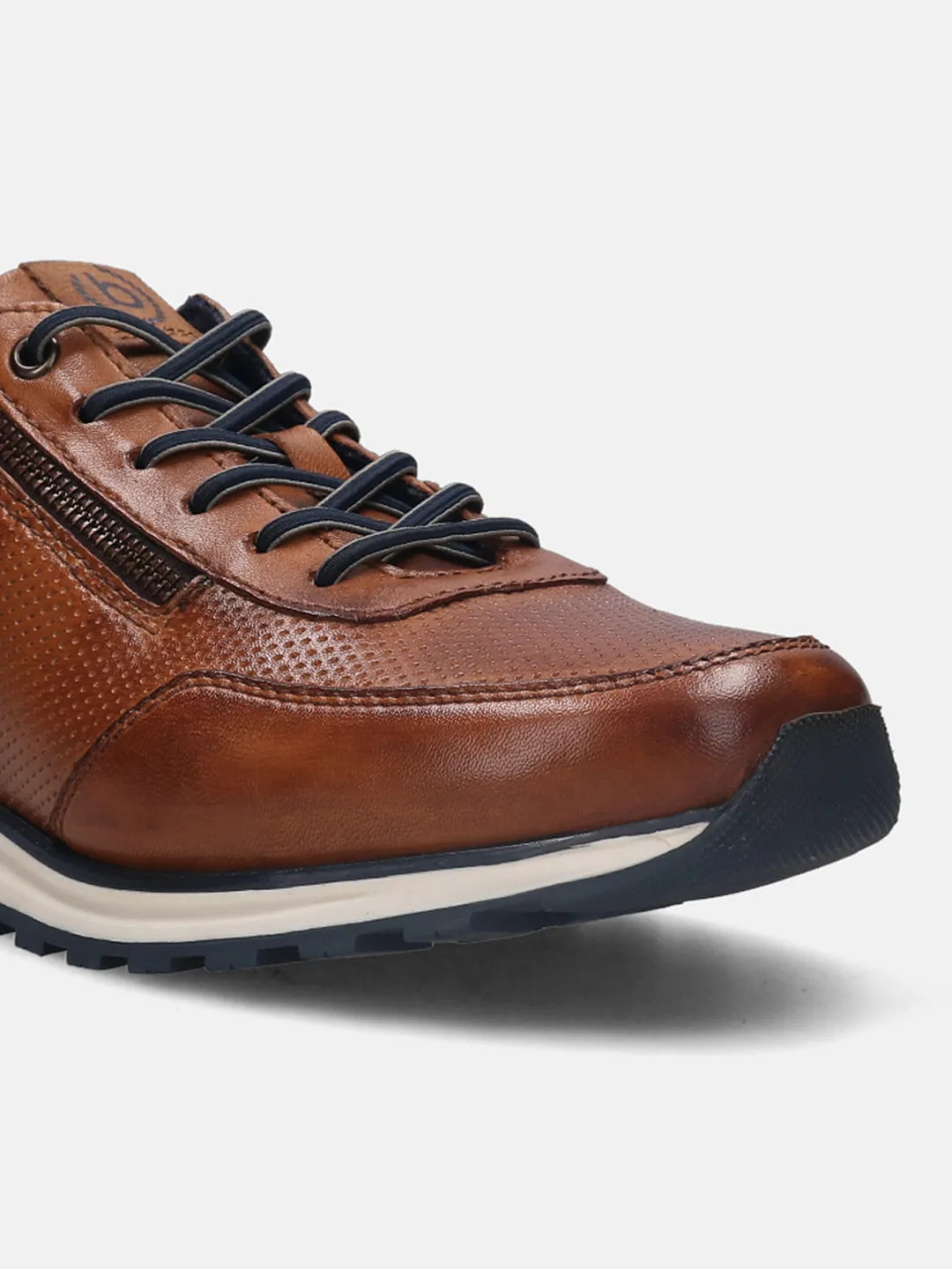 bugatti Cognac Casual Shoes