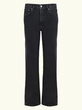 Demie Straight Leg Jeans - Grey