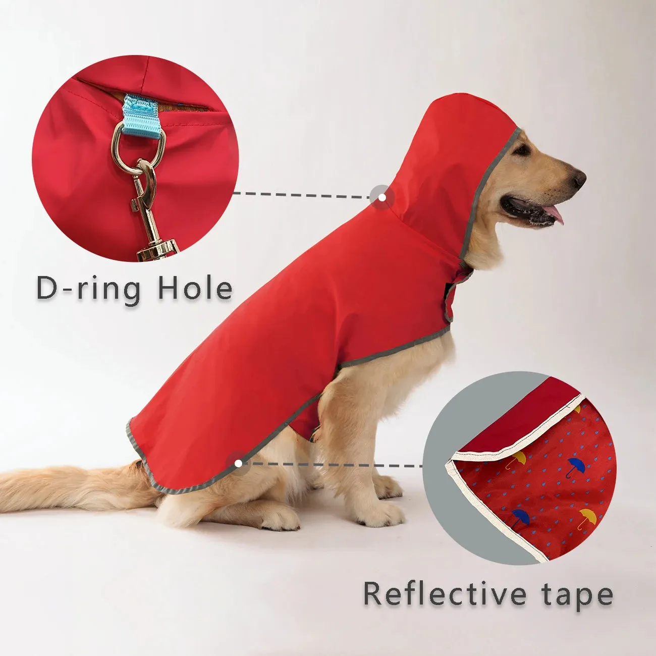 Dog raincoat - Dog rain jacket