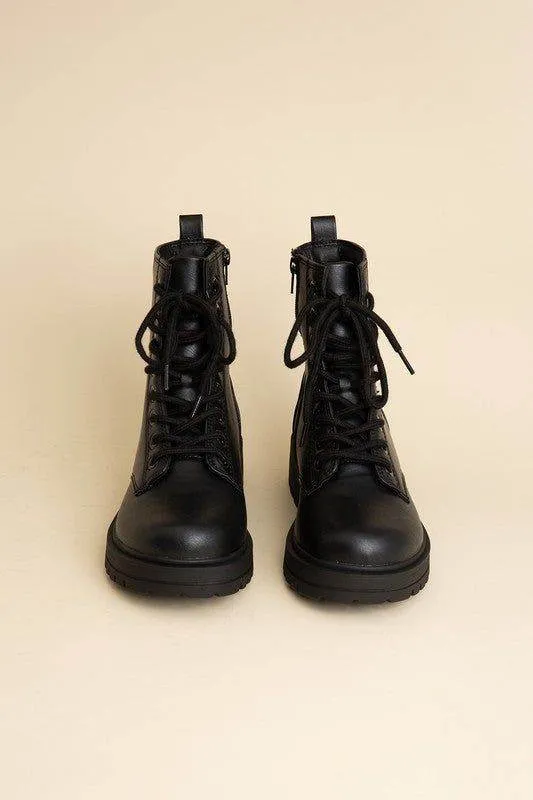 Epsom Lace-Up Boots