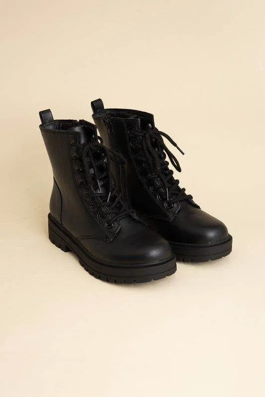 Epsom Lace-Up Boots