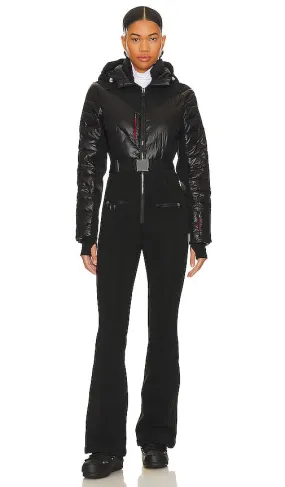 Erin Snow Clio Ski Suit in Black