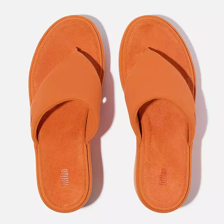 Fitflop - PlatFForms Wedge Toe-Post Sandal - Satsuma