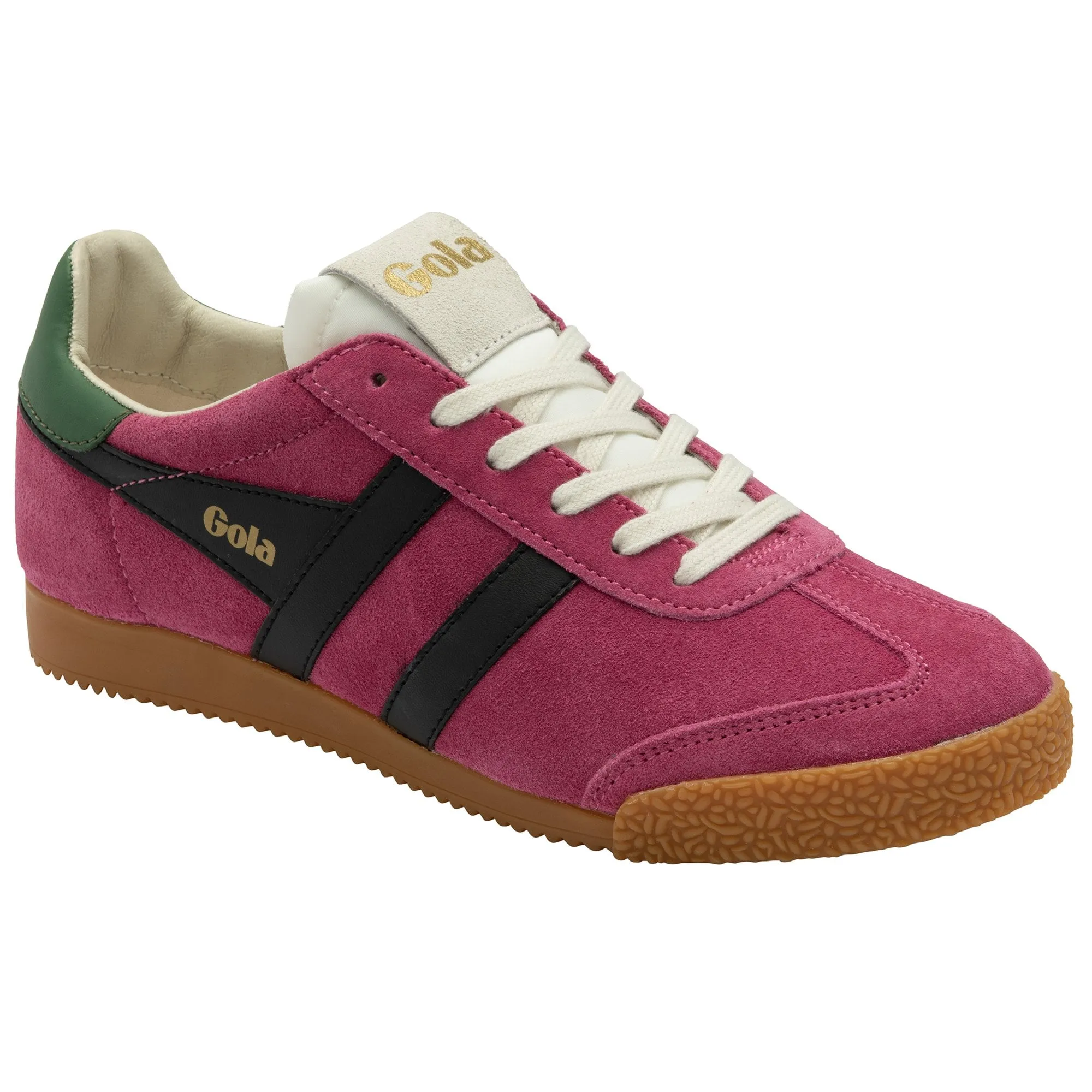Gola Elan Sneaker  CLB538  Fuchsia/Black/Evergreen