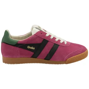 Gola Elan Sneaker  CLB538  Fuchsia/Black/Evergreen Gola Elan Sneaker  CLB538  Fuchsia/Black/Evergreen
