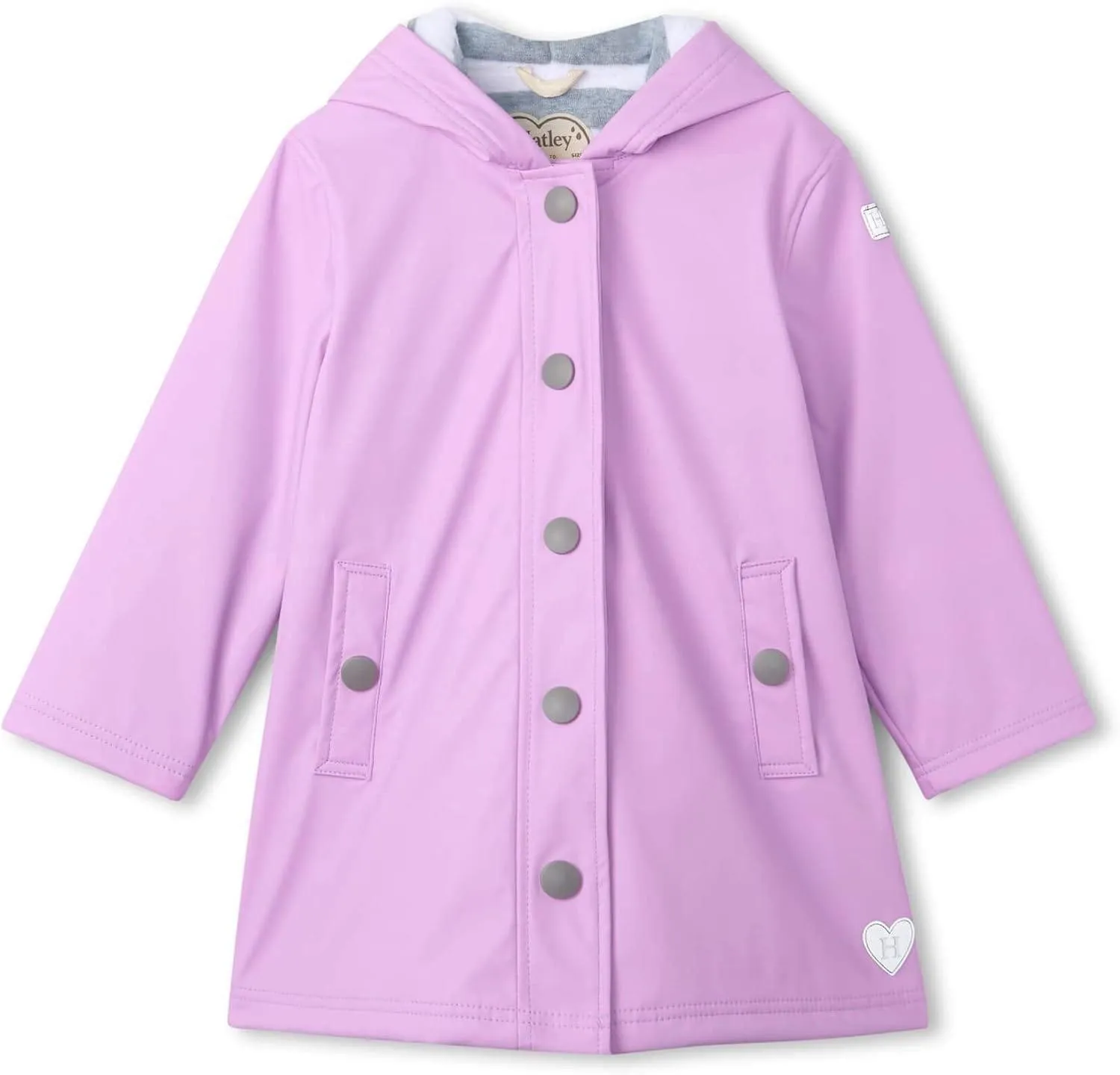 HATLEY Splash Rain Jacket | Lilac Size 3