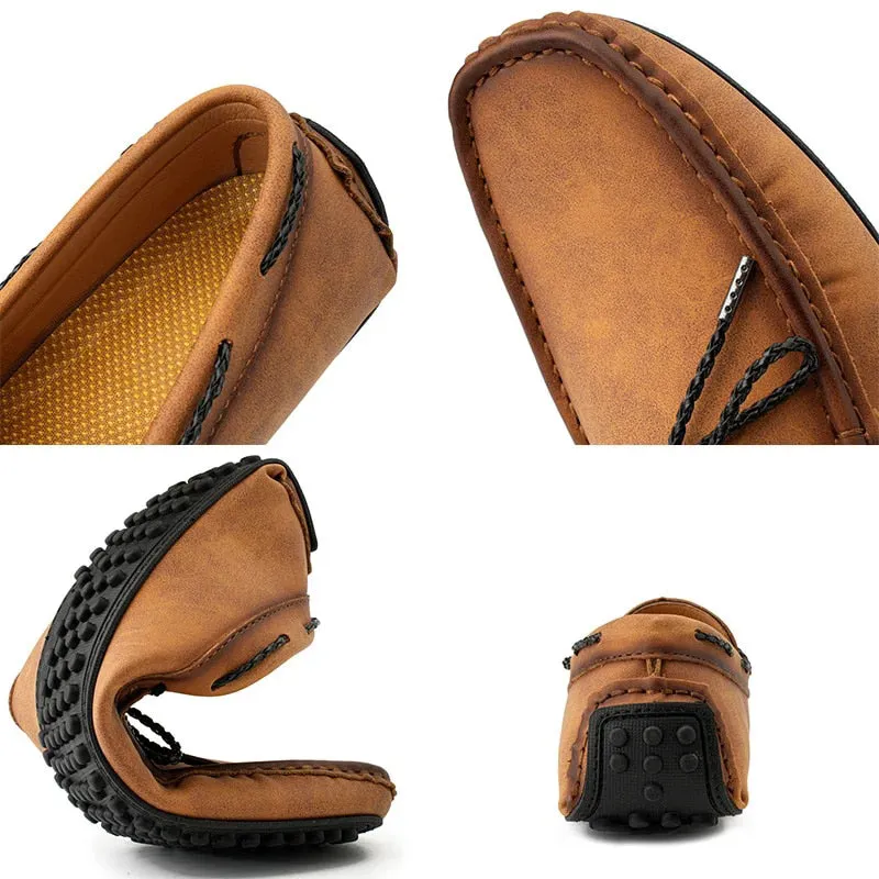 Hemsfield Leather Driver Shoes