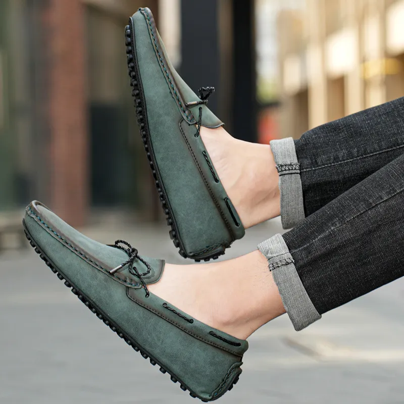 Hemsfield Leather Driver Shoes