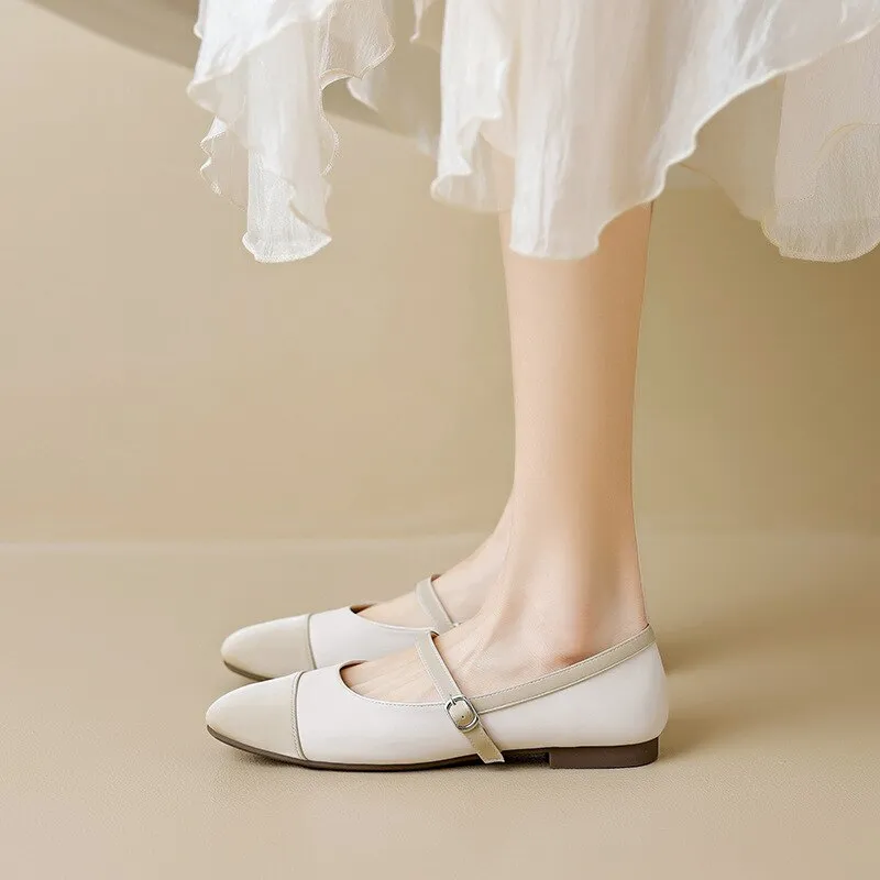 hulianfu  new women's flat shoes Korean style Ladies Casual Loafers shallow mouth design Mary Jane career and party wear free shippin