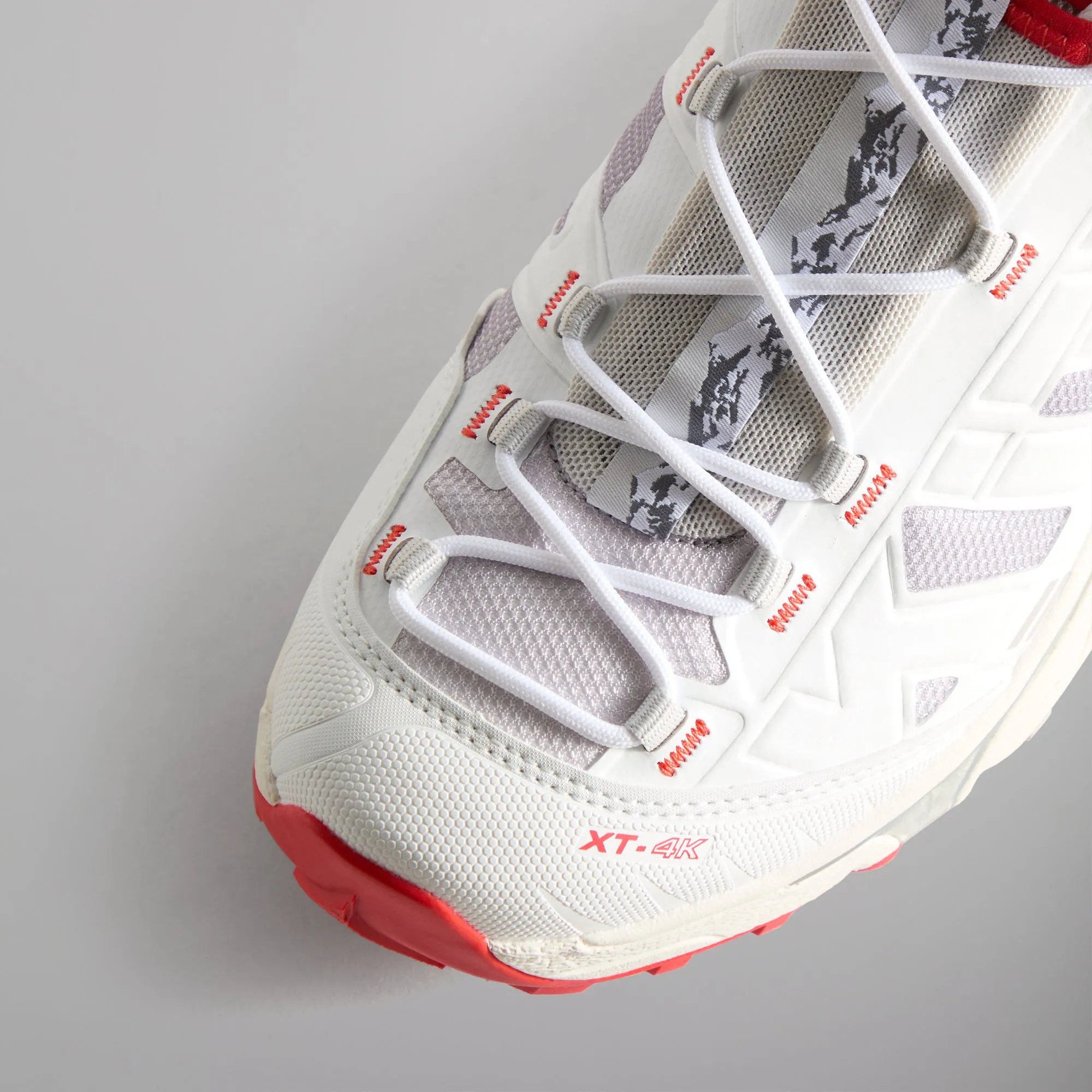 Kith for Salomon XT-4K - Bright White / Ashes of Roses / Fiery Red