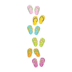 Mrs Grossmans Strip of Flip Flops Stickers