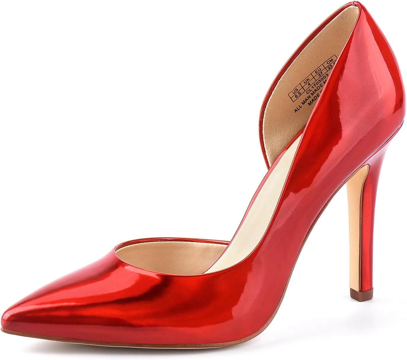 Nude Classic 4 Inch Stiletto Fashion Heel Pumps