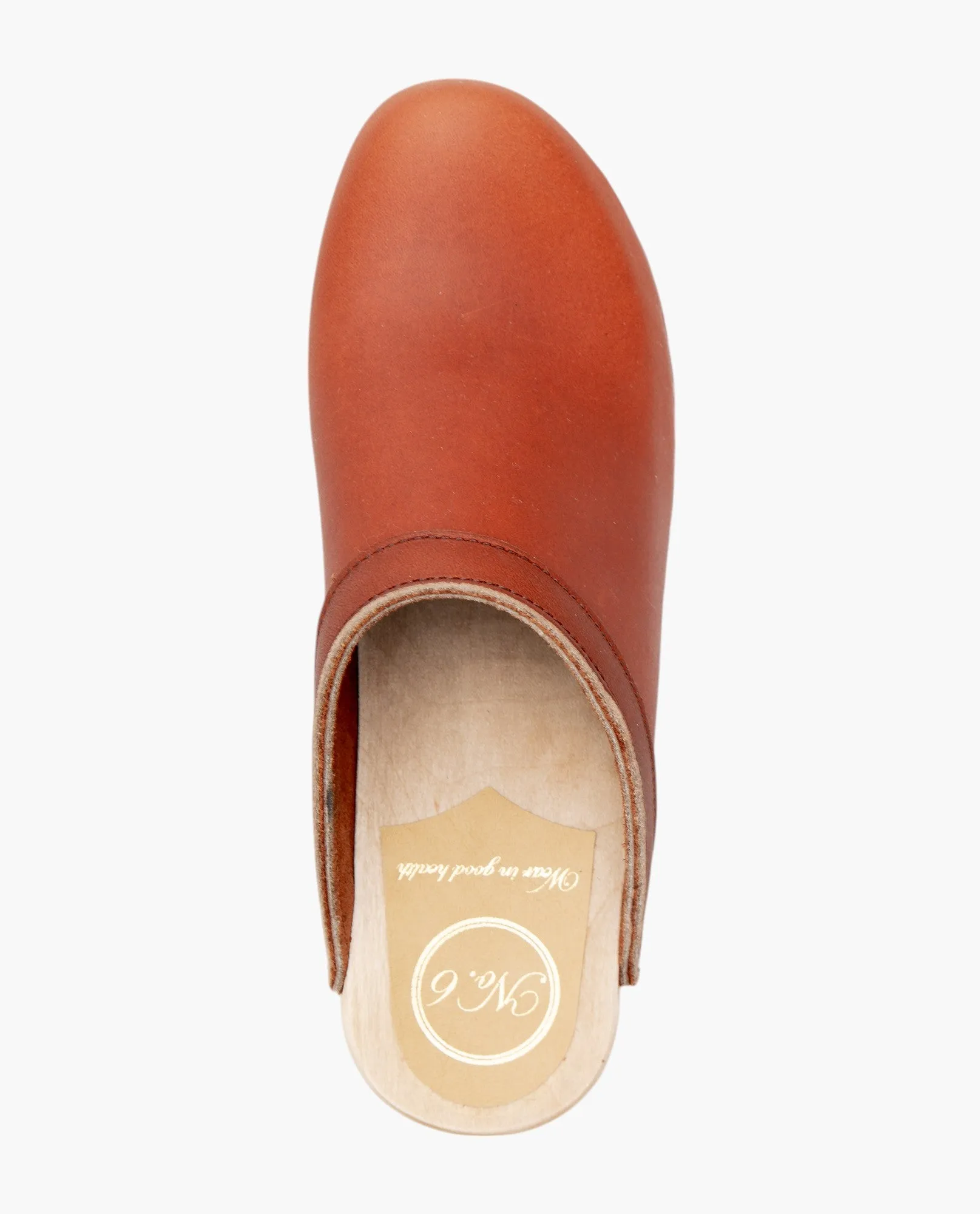 Old School Clog On Mid Heel