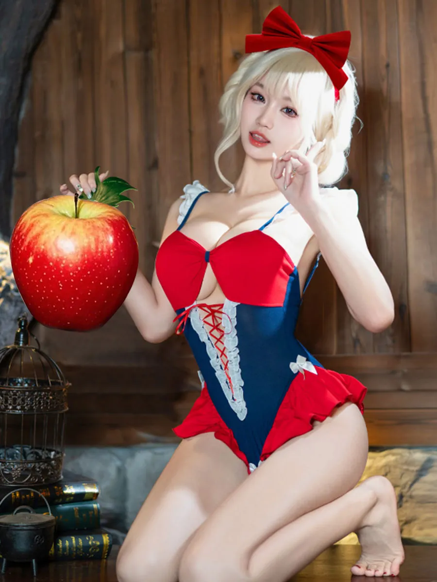 Open Crotch Princess Cosplay Lingerie