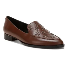Studded Genuine Leather Loafers