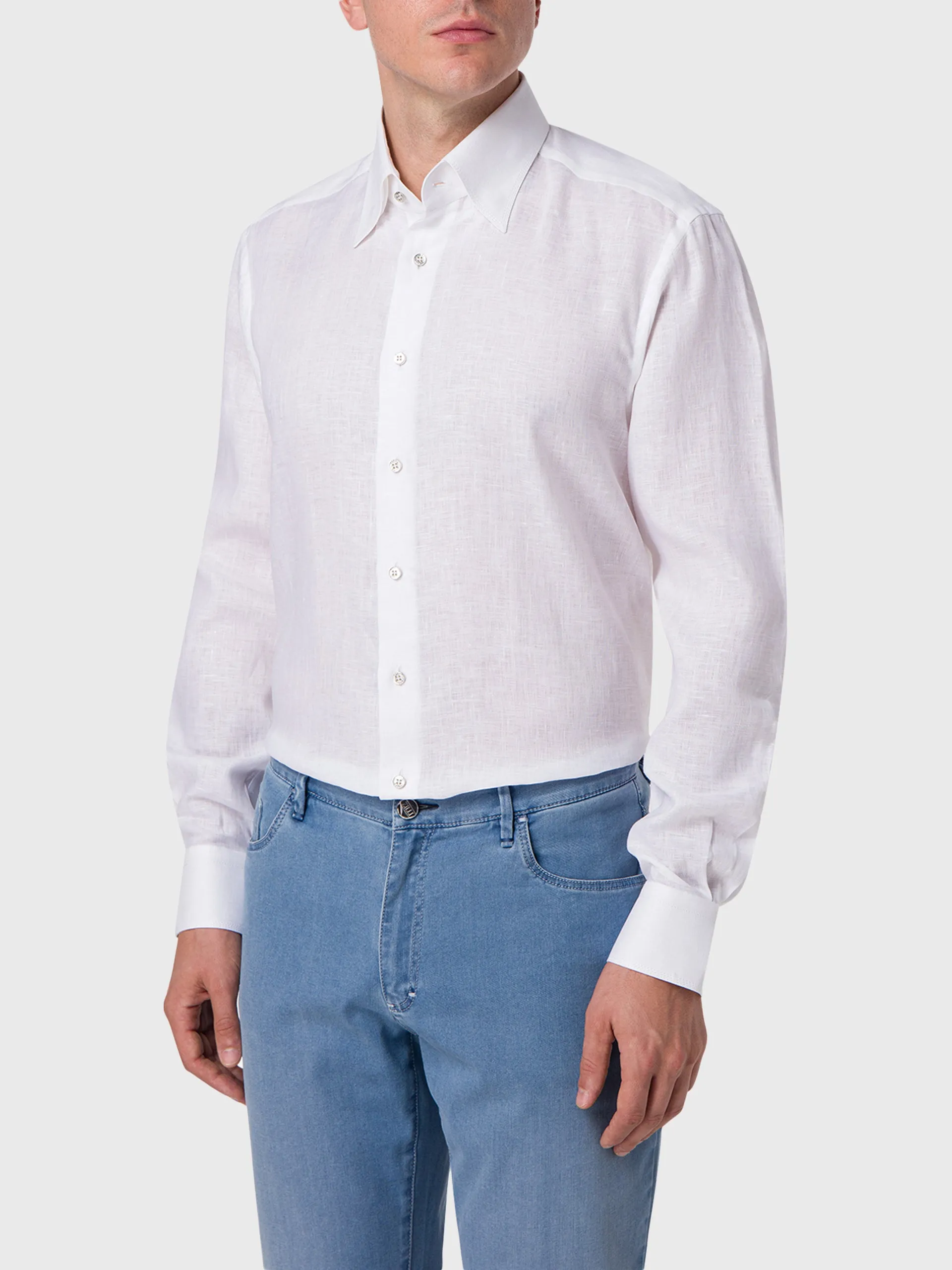 Triple Stitching Longe Sleeve Shirt