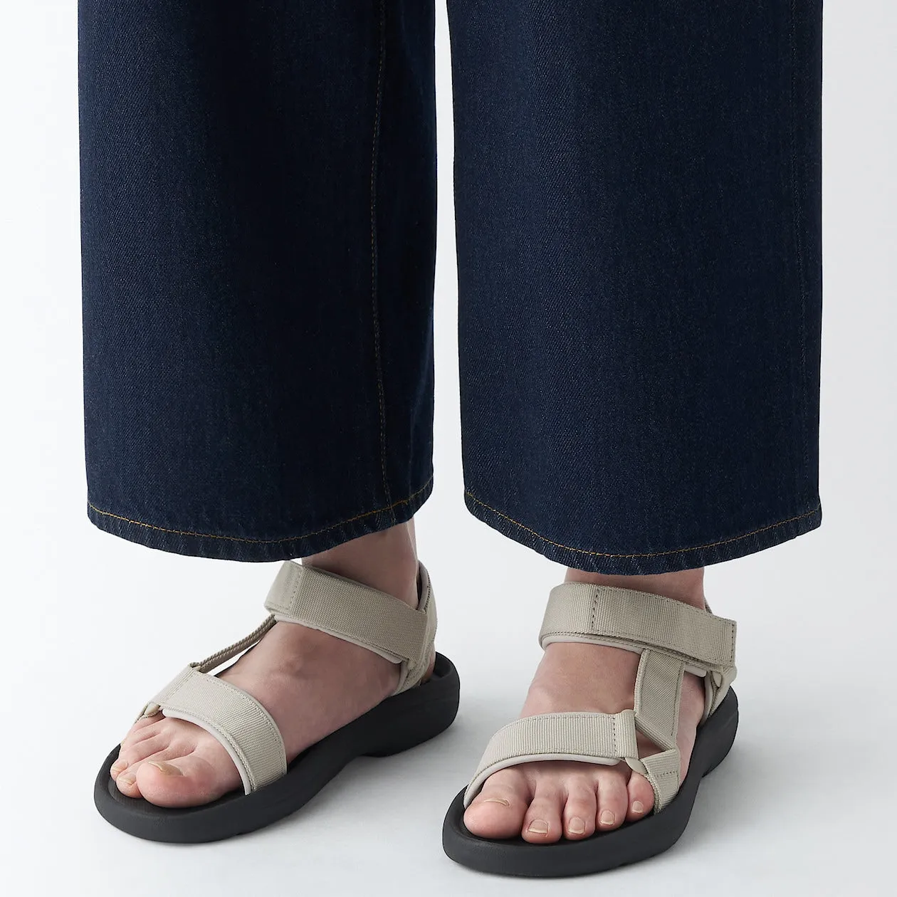Velcro Strappy Sandals