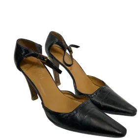 Vintage Gucci Ankle Wrap Pumps Size 7.5