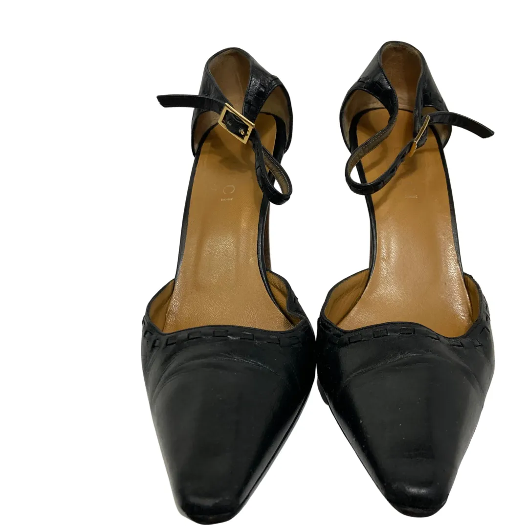 Vintage Gucci Ankle Wrap Pumps Size 7.5